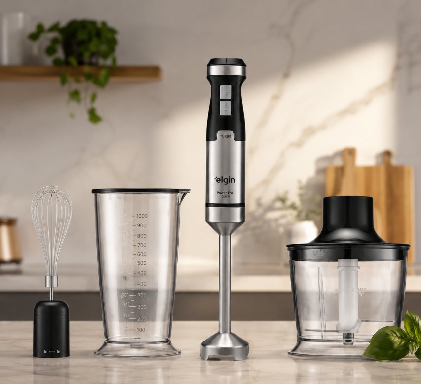 ✨Mixer Power Inox 3 Em 1 Elgin 1.000w 220✨️