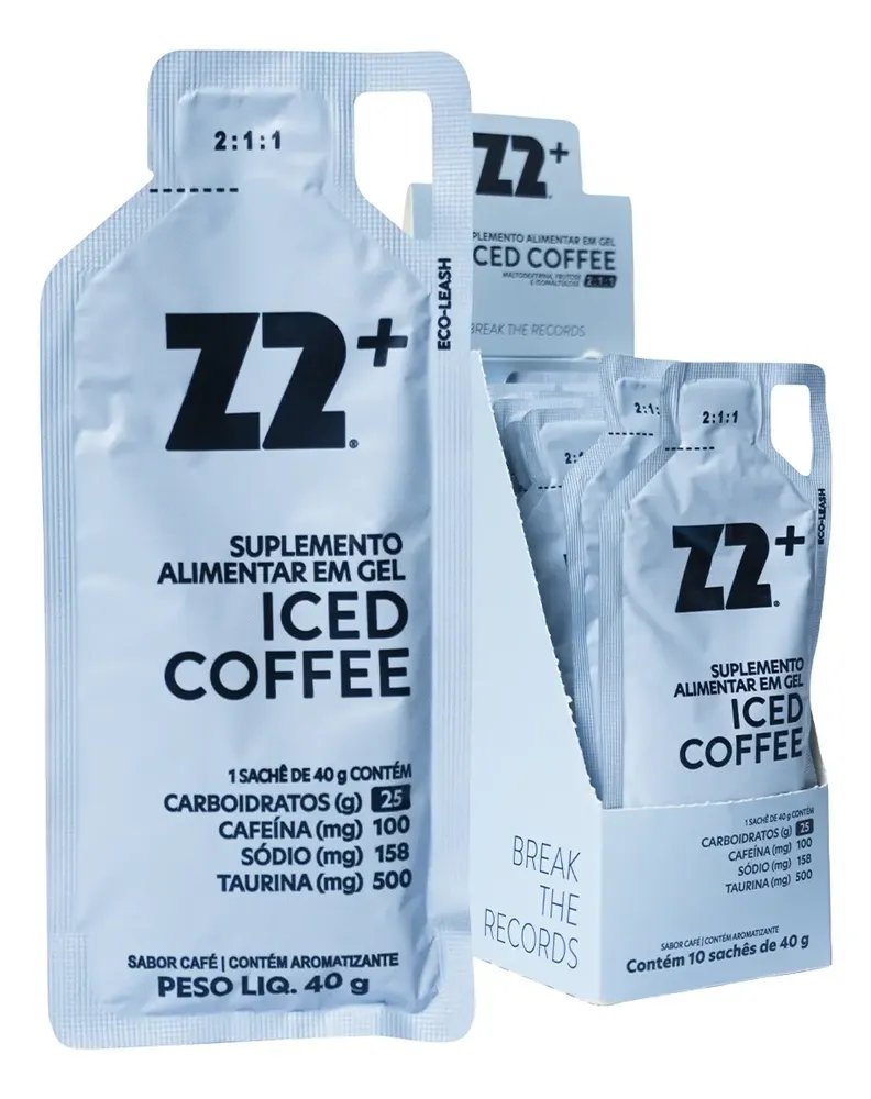 Energy Gel Z2 Performance Iced Coffee 10 Unidades