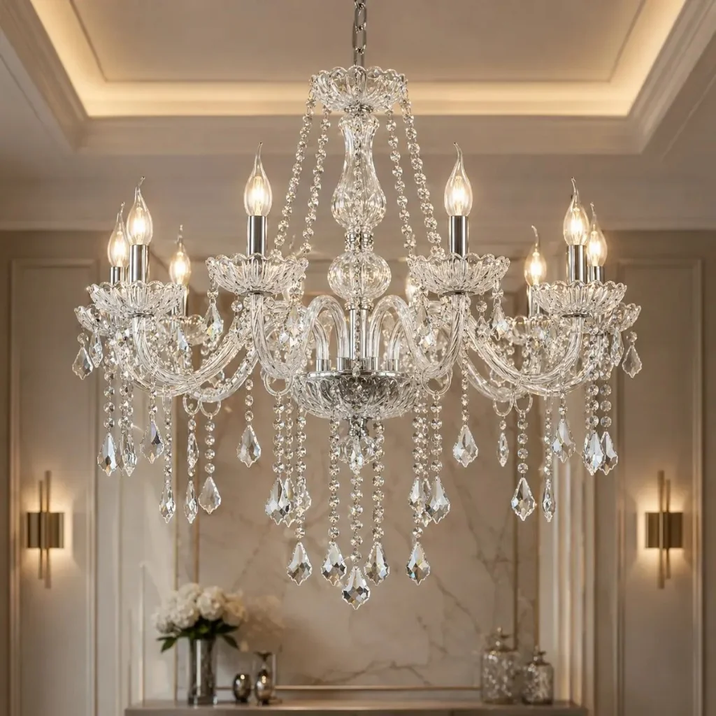 ✨Lustre De Cristal Luxuoso