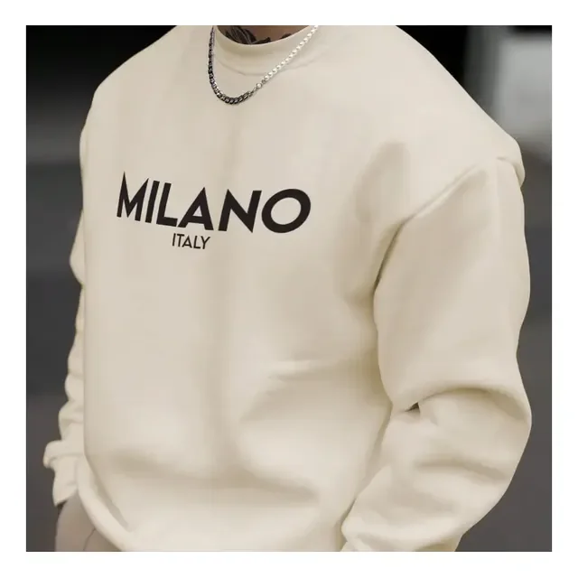 Blusa Moletom Milano Italy Gola Redonda