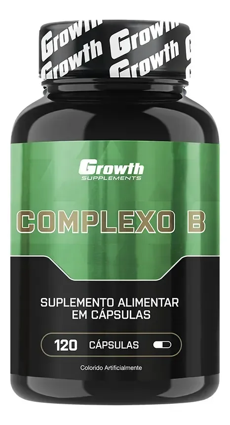 120 Cápsulas Vitamina B12 Growth Supplements