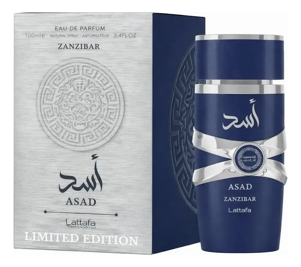 Perfume Árabe Lattafa Asad Zanzibar EDP 100ml