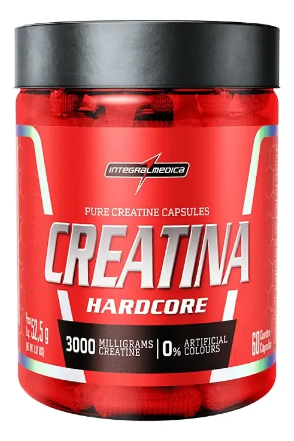 Creatina 100% Pura 60 Cápsulas Integralmédica