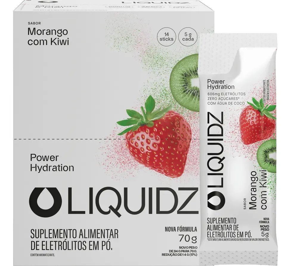 Eletrólitos Zero Açúcar - 14 Sachês LIQUIDZ