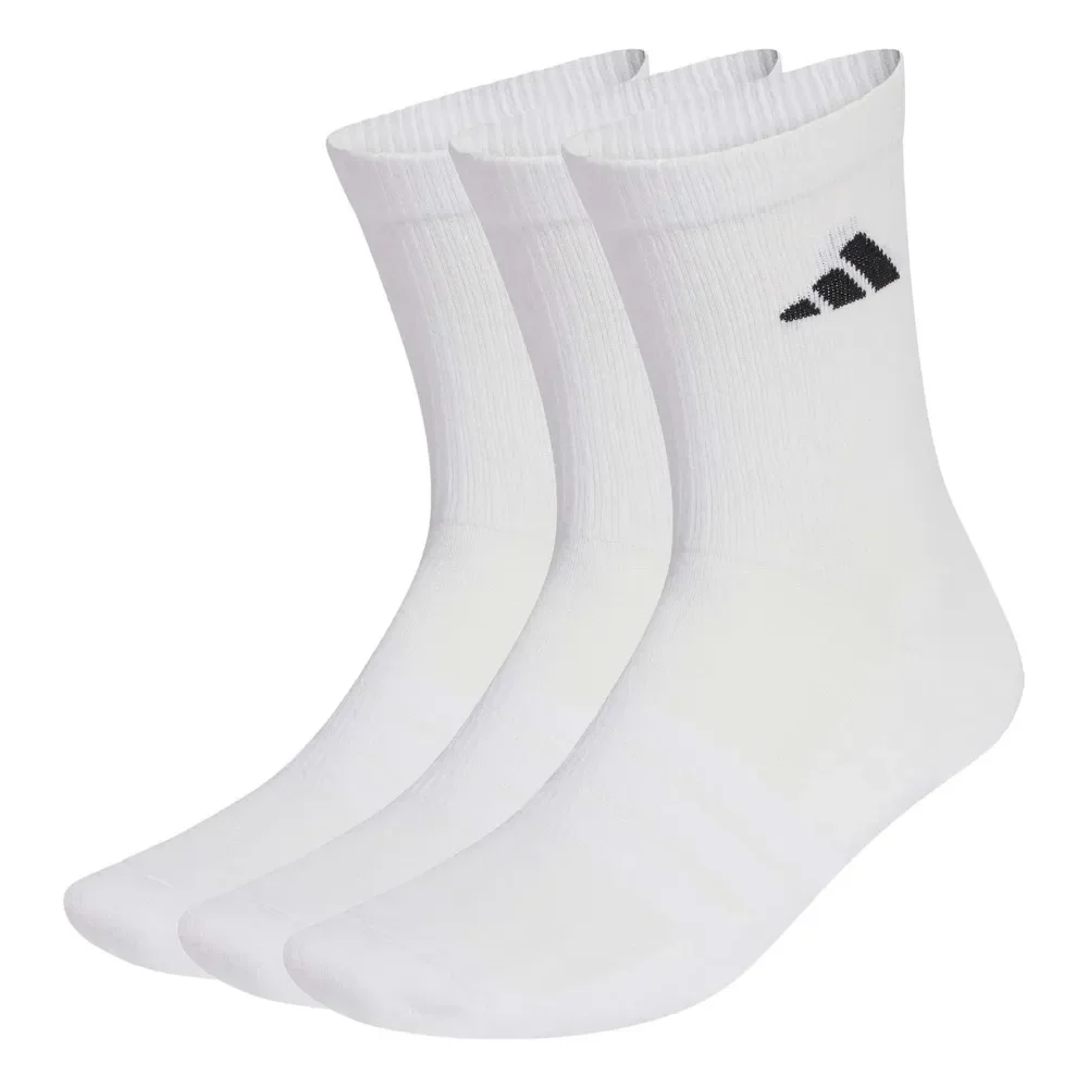 Kit 3 Pares Meias Adidas Esportivas