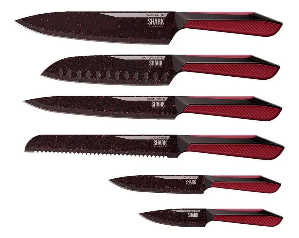 Conjunto De Facas Special Cut Red Ichef Polishop