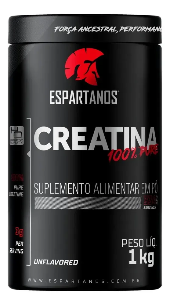 CREATINA DOS ESPARTANOS 💪🏋️‍♂️ pote de 1kg