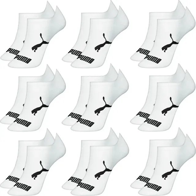 Kit 9 Pares Meias Puma Sapatilha Cano