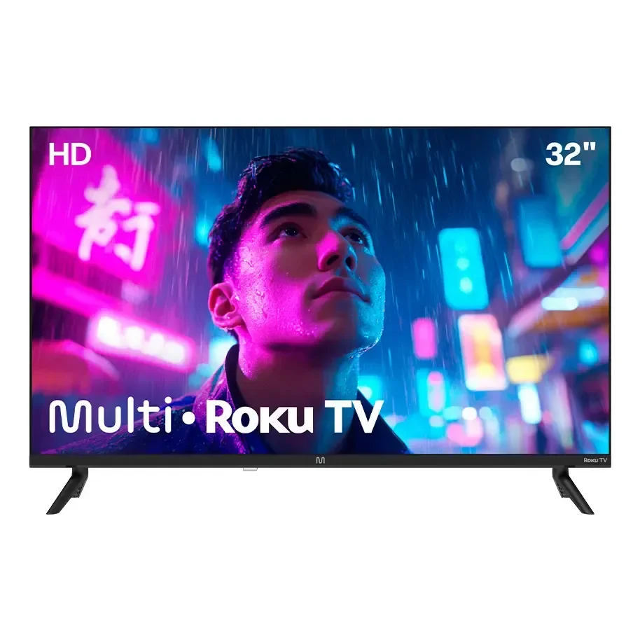 🛒 Smart TV Multi Roku 32" HD Wi-fi 3 HDMI 2 USB