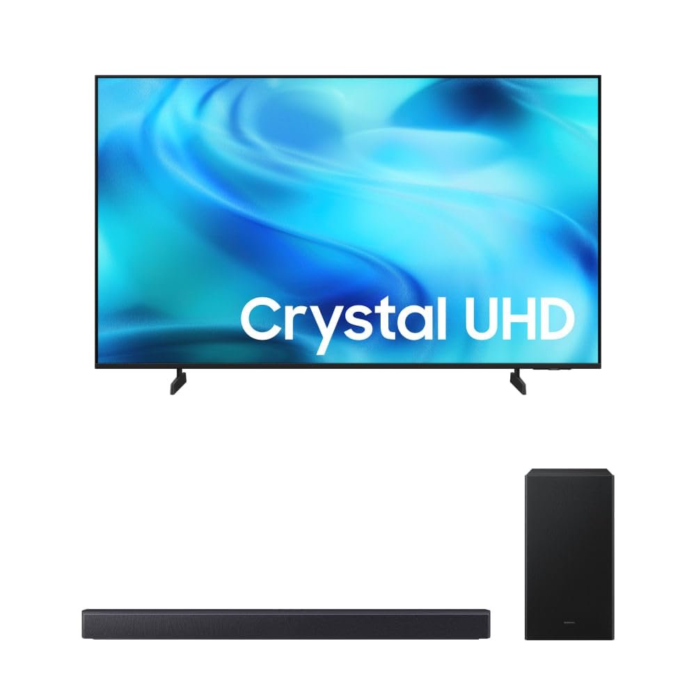 🛒Samsung Combo Smart TV 58" Crystal UHD 4K 2026 + Soundbar Samsung HW-B450F