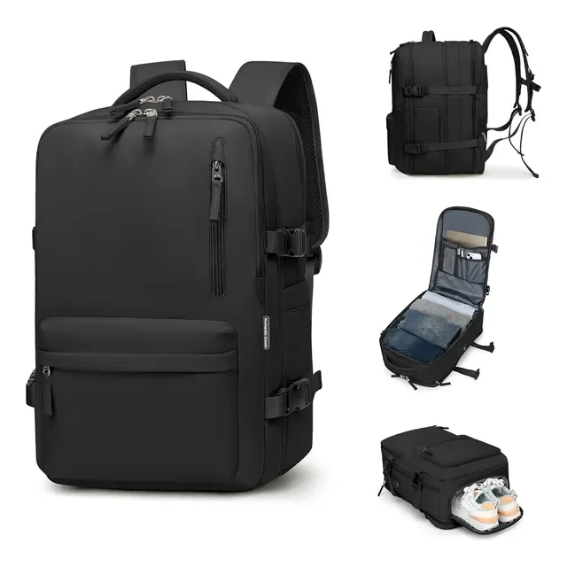 OUTRO MODELO DA MINHA, AMO! 3 cores ✈️ Mochila Viagem Impermeavel Executiva Grande Para Notebook