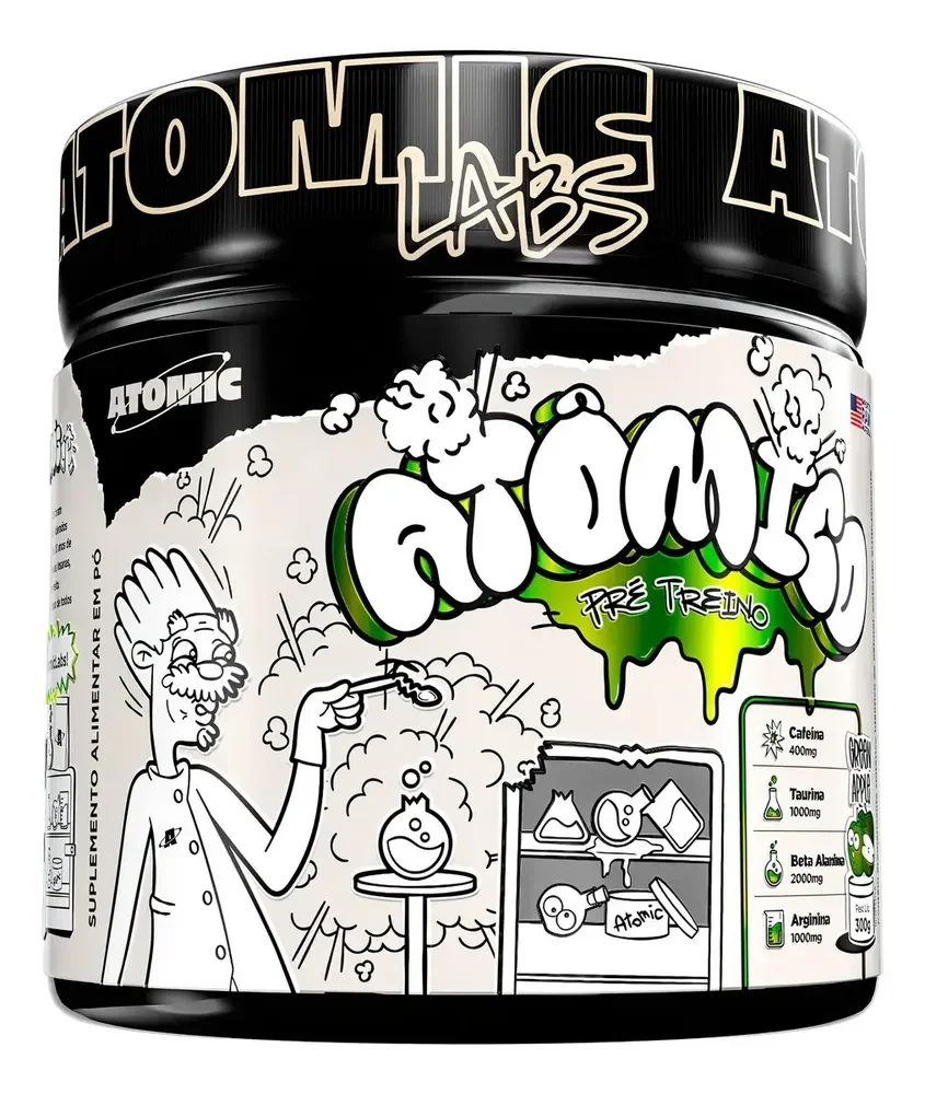 Pré Treino Atômico 300g Atomic Labs