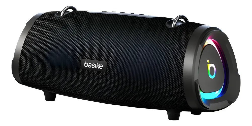 Caixa de Som Portátil Basike Ba-RAD133 160W e Bass Boost