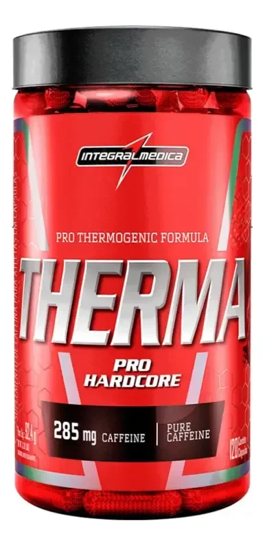 Suplemento Therma Pro Hardcore 120 Cápsulas Integralmédica Sem Sabor