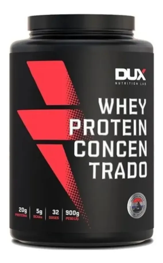 ✨DUX HUMAN HEALTH Whey Protein Concentrado Pote 900g Sem Sabor✨️