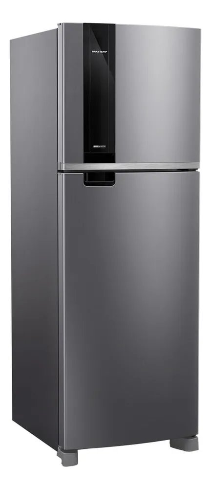 385L 🔝 Geladeira Brastemp Frost Free 385 Litros Duplex Inox - BRM46MK