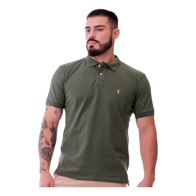 Polo Algodão Piquet Ralph Lauren
