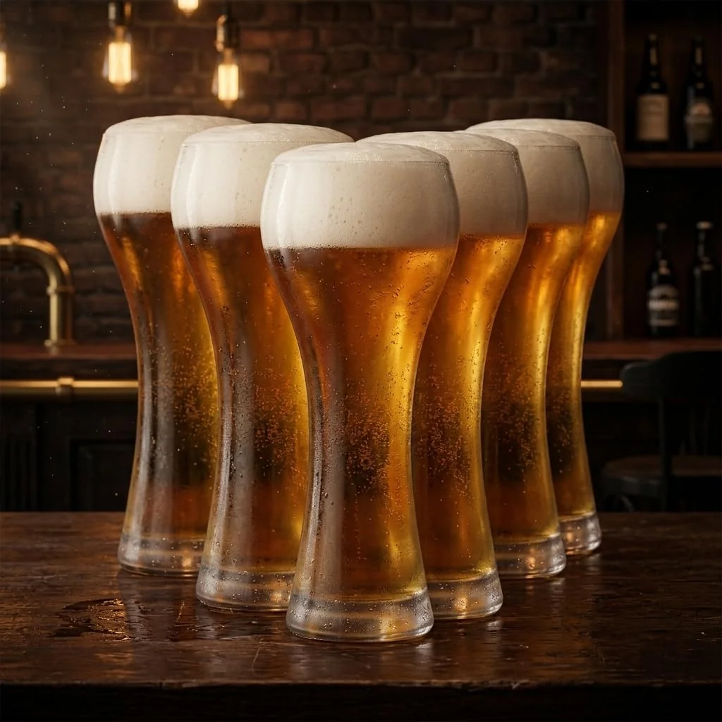 Ruvolo, Kit 6 Copo de Cristal 500ml