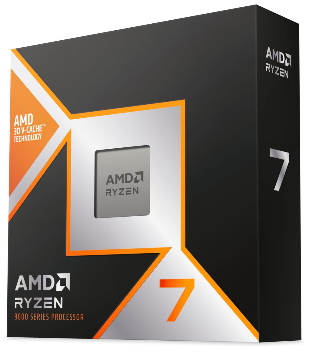 Processador AMD Ryzen 7 9800X3D (AM5/ 8 Cores/ 16 Threads/ 5.2 GHz/ 104Mb Cache/Radeon Graphics/Sem…