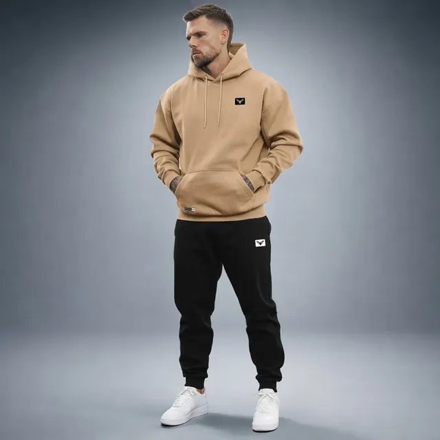 Conjunto De Moletom Polo Calça + Blusa De Frio Kit Masculino