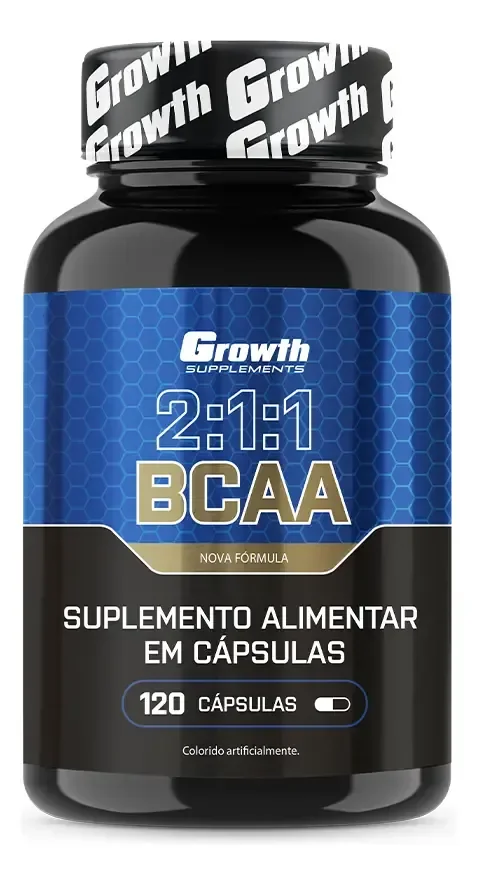 BCAA 2:1:1 120 Cáps Growth