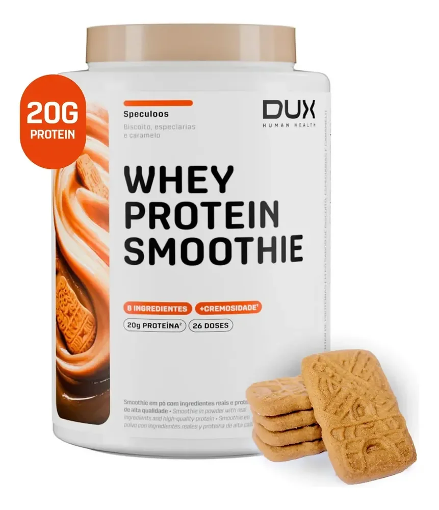 Whey Protein DUX Human Health Smoothie 900g – Speculoos