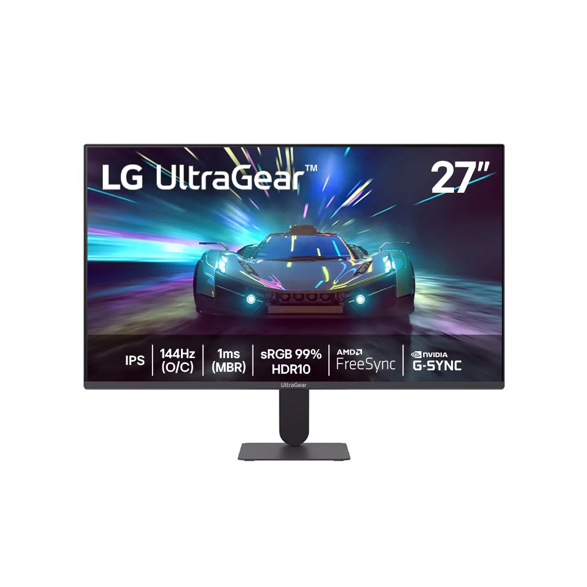 🛒Monitor LG UltraGear™ 27G411A-B 27",FHD, 144Hz, 1ms (MBR), NVIDIA G-SYNC, AMD FreeSync, HDR10