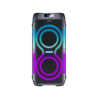 Caixa de Som Amplificada Bluetooth Vivensis Vibe Sound V6 Party 1000W USB - Preto