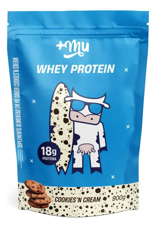 ✨Whey Protein +Mu Performance Cookies n' Cream 900g✨️