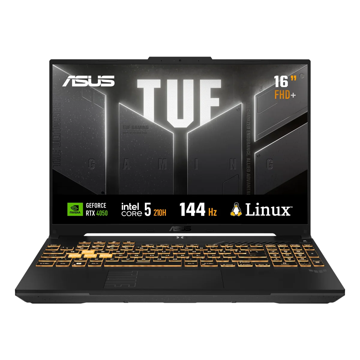 ASUS TUF Gaming F16 Intel Core 5, RTX 4050, 8 GB, 512 GB SSD, KeepOS,16.0'' FHD, Mecha Gray…