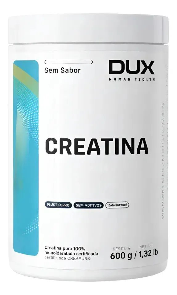 ✨Creatina monohidratada Dux Human Health em pó Sem sabor x 600g✨️