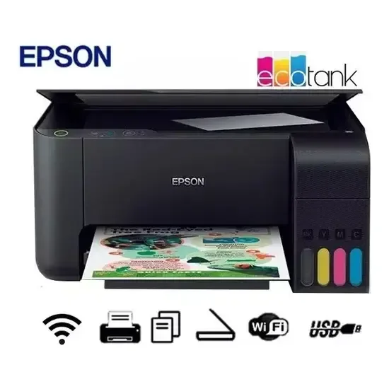 Impressora Multifuncional Cor Epson Ecotank L3250