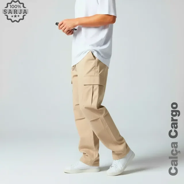 Calça Cargo Streetwear
