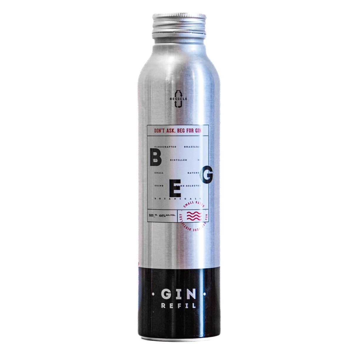 BEG - Brazilian Boutique Dry Gin 500ml Refil