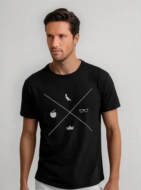 Camiseta Reserva A Maior Tardezinha Masculina Preta