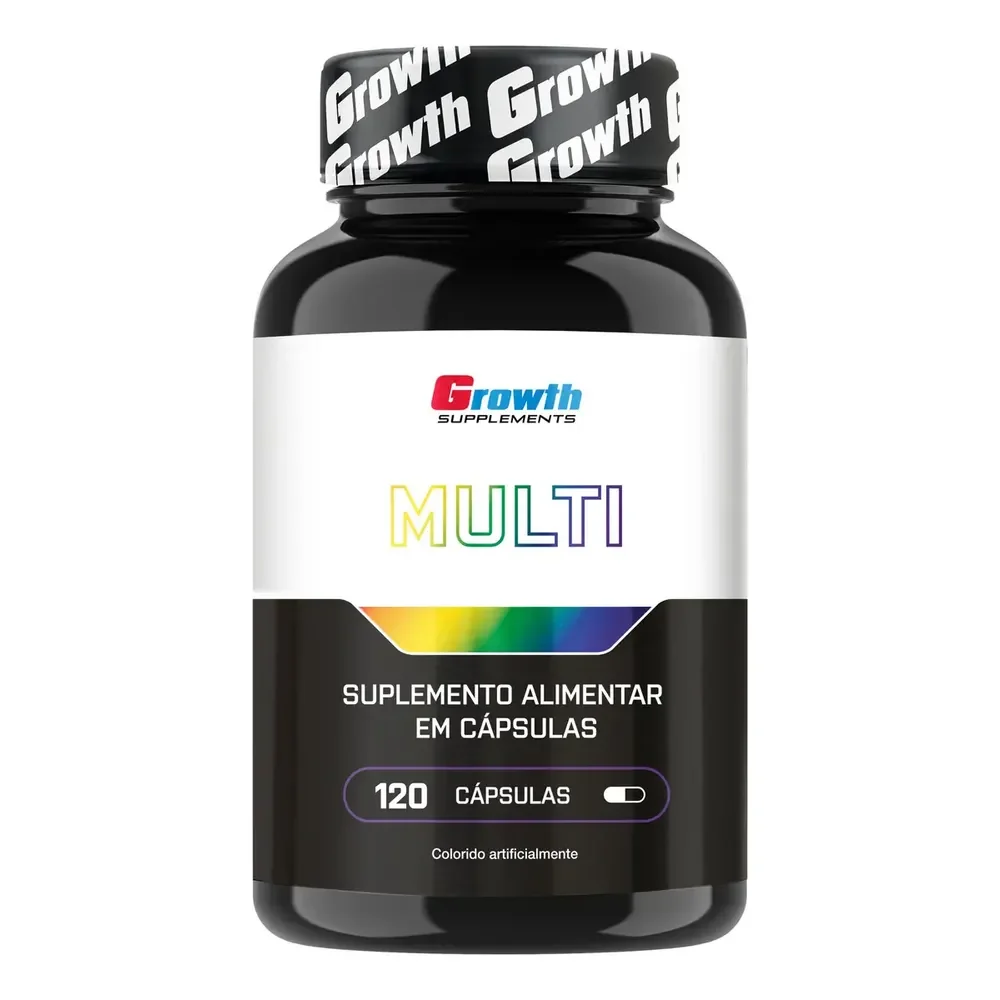 Multivitamínico 120 Cáps. Growth Supplements