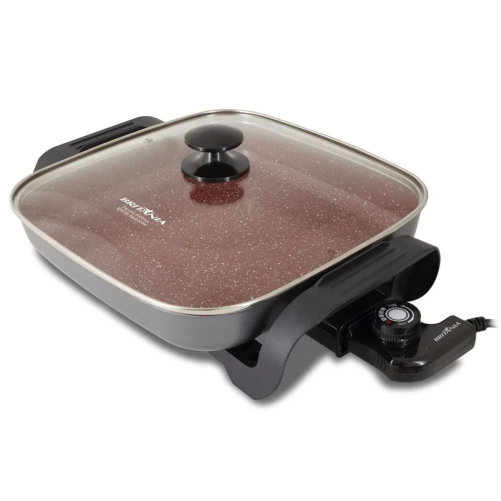 Panela elétrica, Bpe06, Red stone, 127v, Britânia