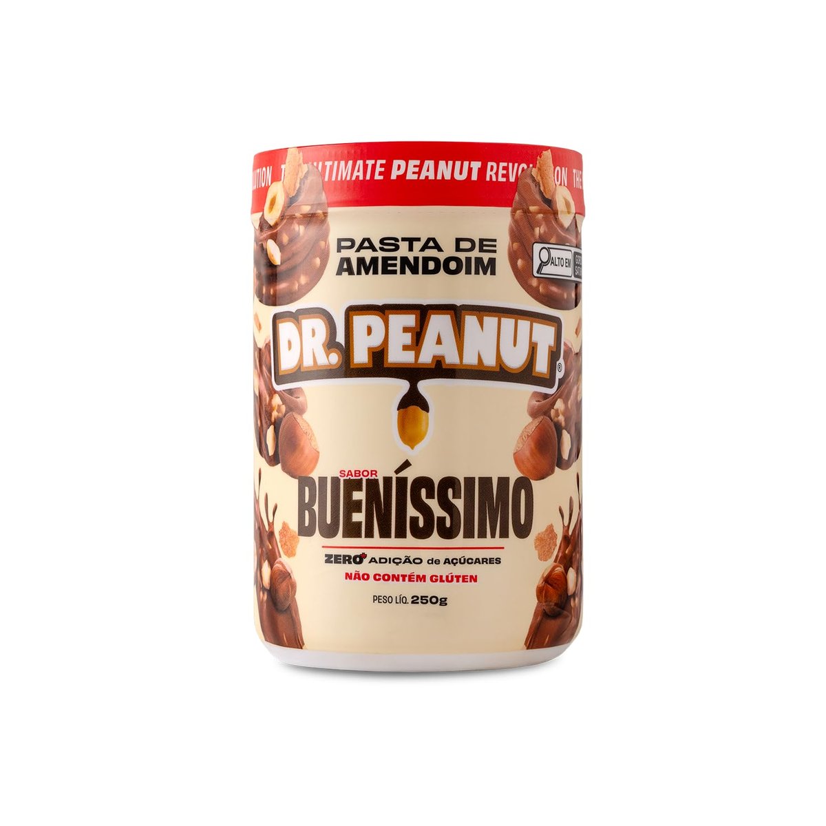 Dr. Peanut Pasta de Amendoim Bueníssimo com Whey 250g