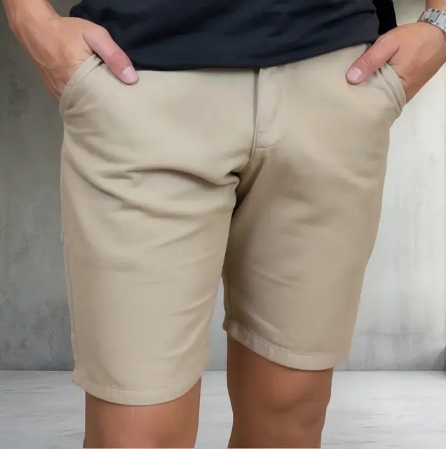 Bermuda Sarja Slim Chino Social (5 cores)