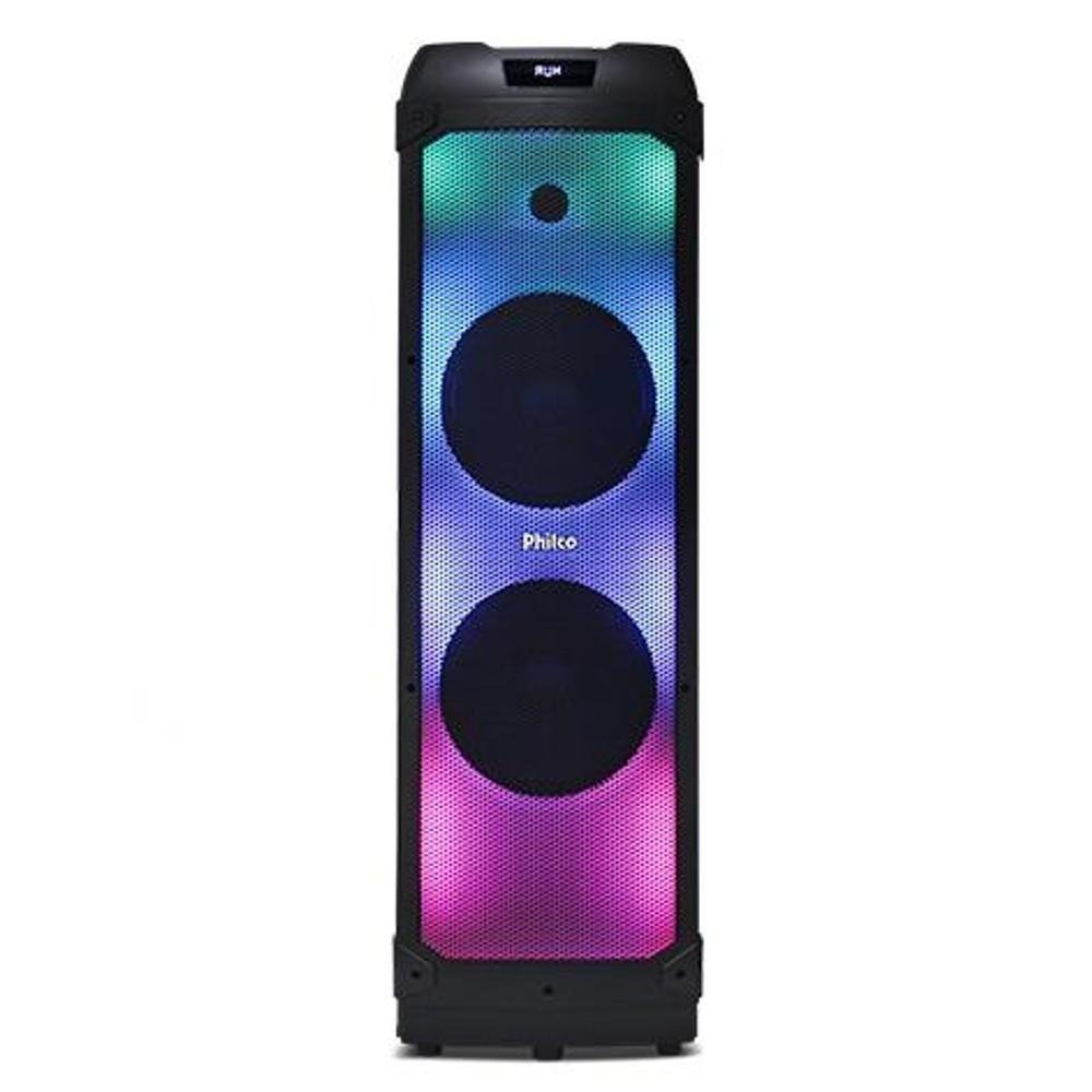 🛍️ Caixa de Som Philco Extreme 2400W 2x Woofer PCX22000 - Bivolt
