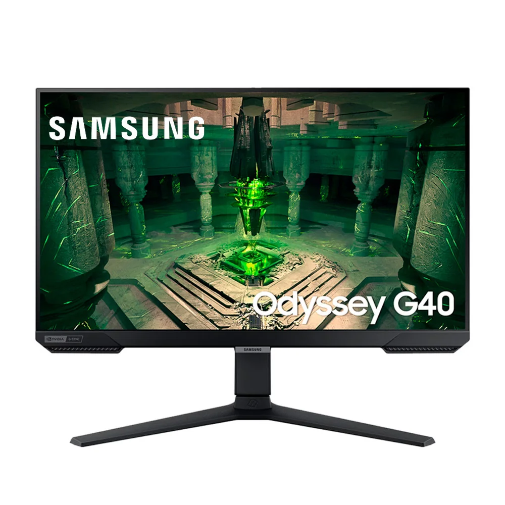 Monitor Gamer Samsung Odyssey G40 27", 240 Hz, 1ms, ajuste de altura, Gsync IPS