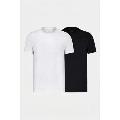 🛒Kit Aramis 2 Camisetas Comfort+ Preto e New Basic Branco