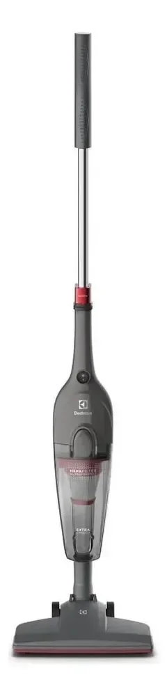 Aspirador de Pó Vertical Electrolux 1450W STK15 com Fio Portátil de Mão 2 em 1 e 1,6 Litros de capacidade com Filtro Hepa Cinza-escuro