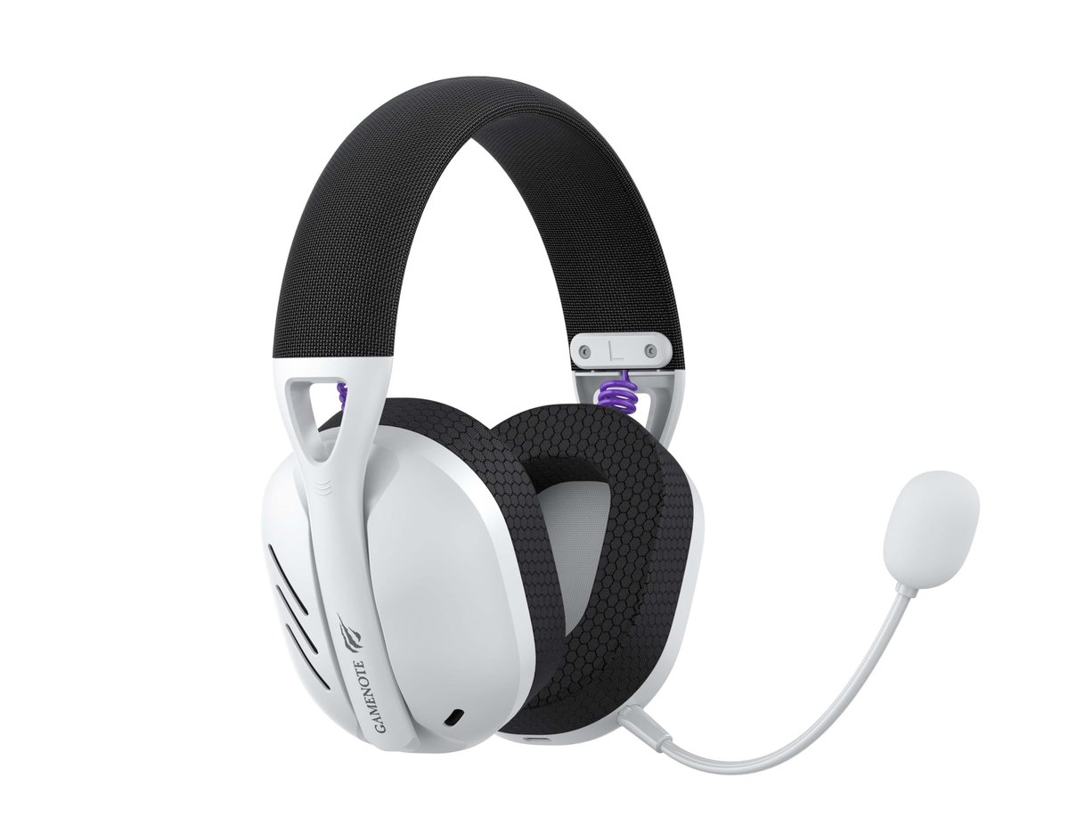 Havit Fone de Ouvido Headset Gamer Fuxi-H3 White Black, Com Fio e Sem Fio, Wireless 2,4GHz…