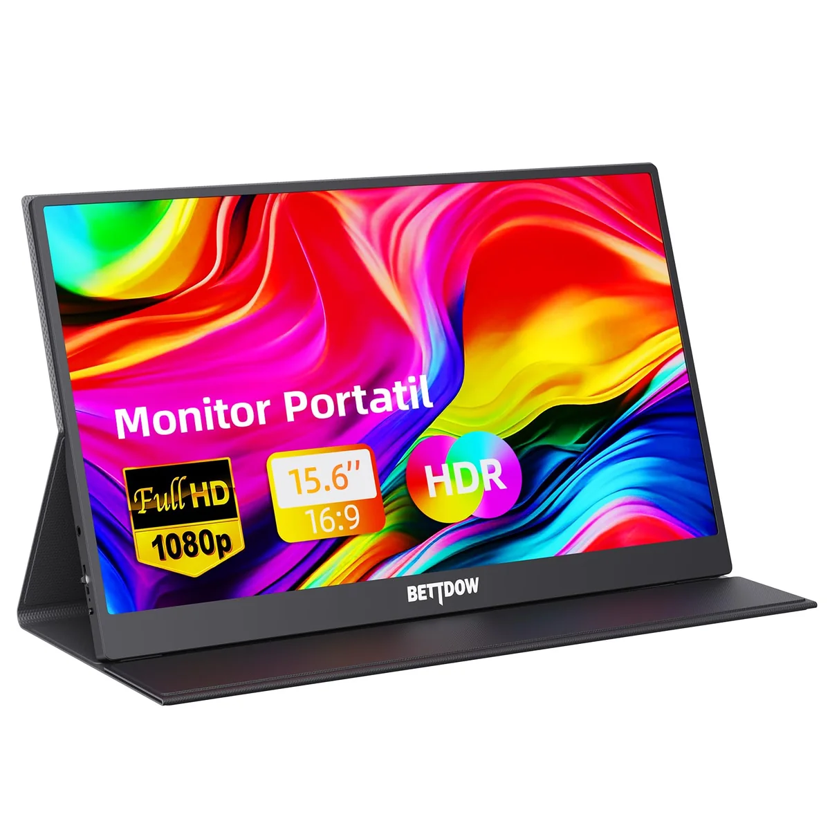 🛒Bettdow Monitor Portatil 15,6'', FHD 1080P