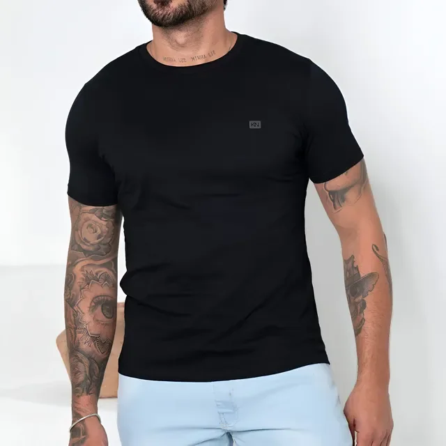 Camiseta Básica Masculina Slim Koenig 100% Algodão Atacado