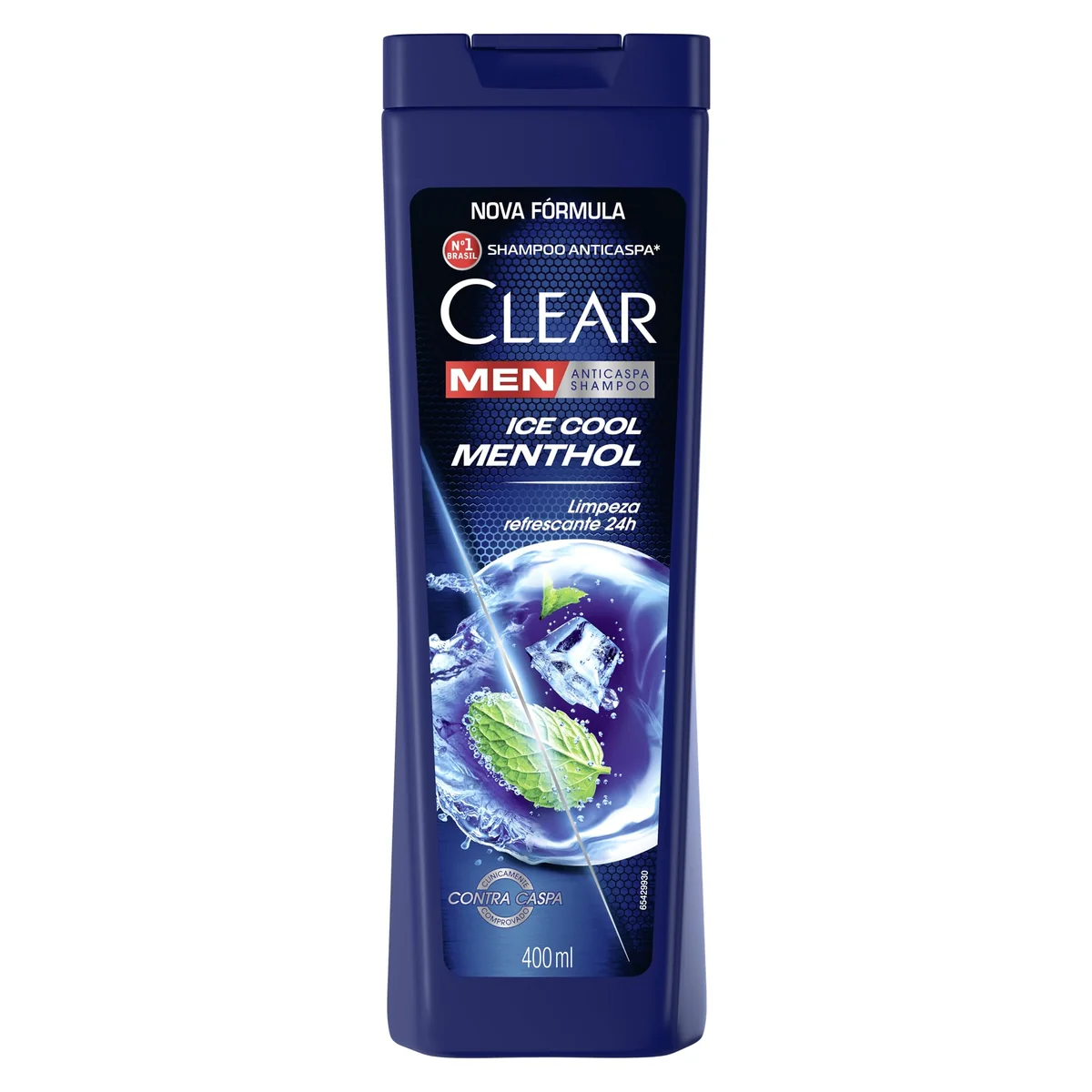 Clear Shampoo Men Anticaspa Ice Cool Menthol 400Ml