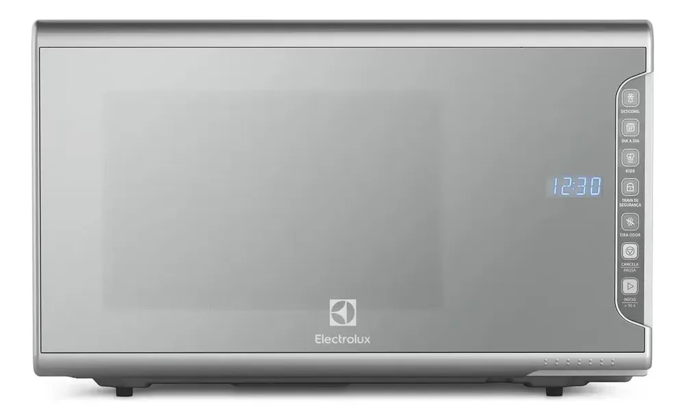 Micro-ondas Electrolux 31L com Painel Integrado em Aço Inox Espehado 127V MI41S