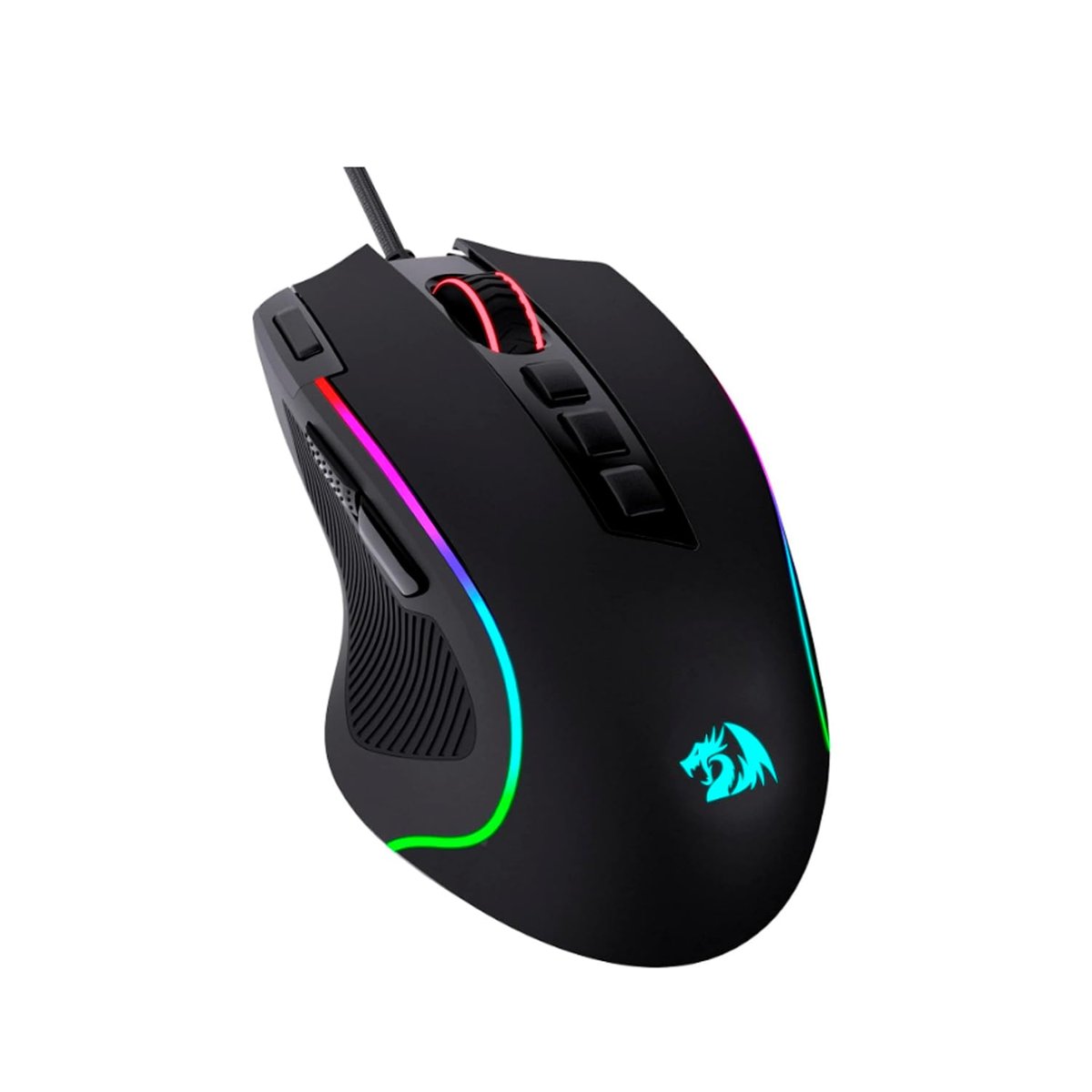 🛒 Mouse Gamer Redragon Predator RGB M612-RGB, Preto
