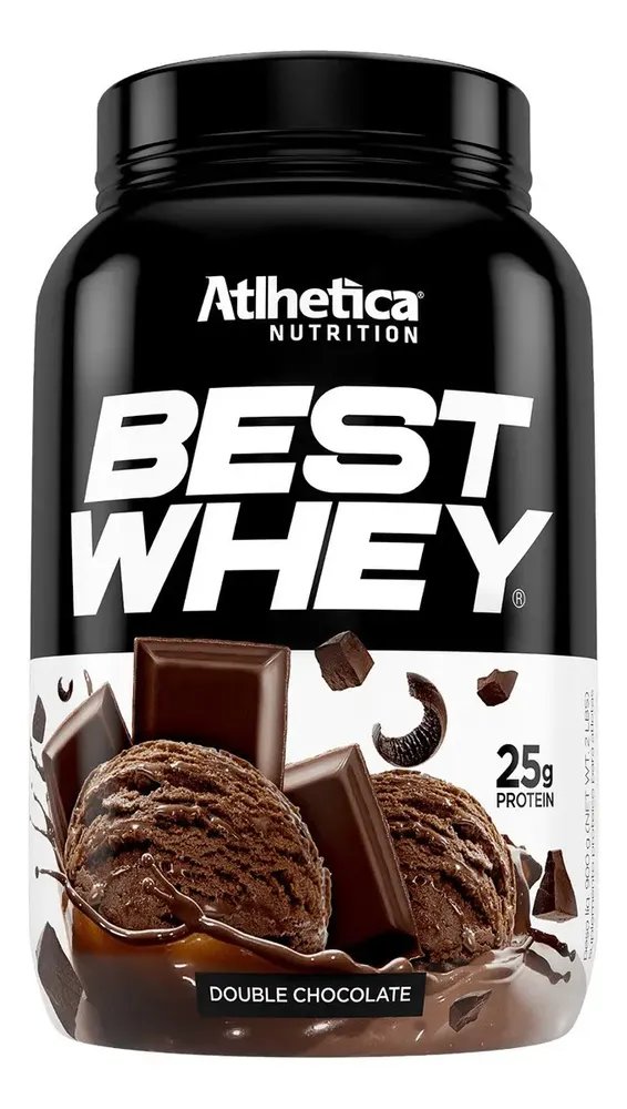 🔥Best Whey Protein Double Chocolate 900g Duplo Chocolate